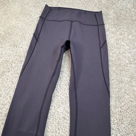 Lululemon In Movement Legging Purple Gray Moonwalk - Picture 7 of 11